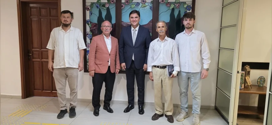 Milletvekili Şerafettin Kılıç, Fethiye Belediye Başkanı Alim Karaca ile bölgesel projeleri görüştü