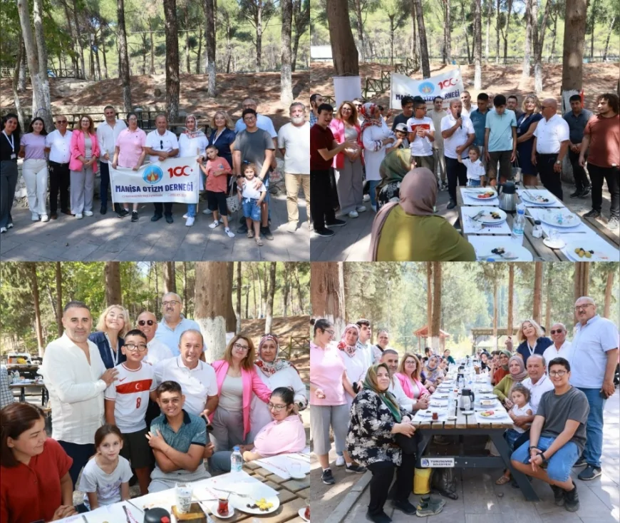 Yunusemre Belediyesi ve Manisa Otizm Derneği otizmli bireylerle Süreyya Tabiat Parkı’nda kahvaltıda buluştu!