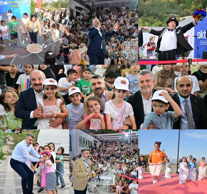 Yıldırım’da Okula Dönüş Şenlikleri binlerce çocuğu buluşturdu, renkli etkinliklerle yaz tatiline veda edildi!