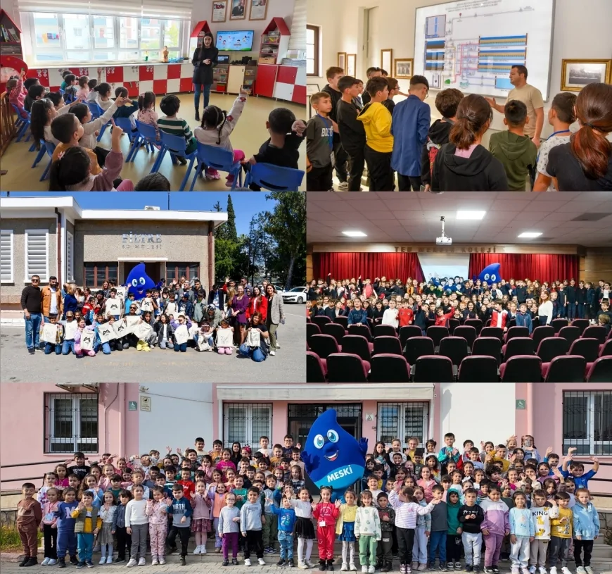 MESKİ Genel Müdürlüğü yeni eğitim yılında da öğrencilere su tasarrufu bilinci kazandırıyor!