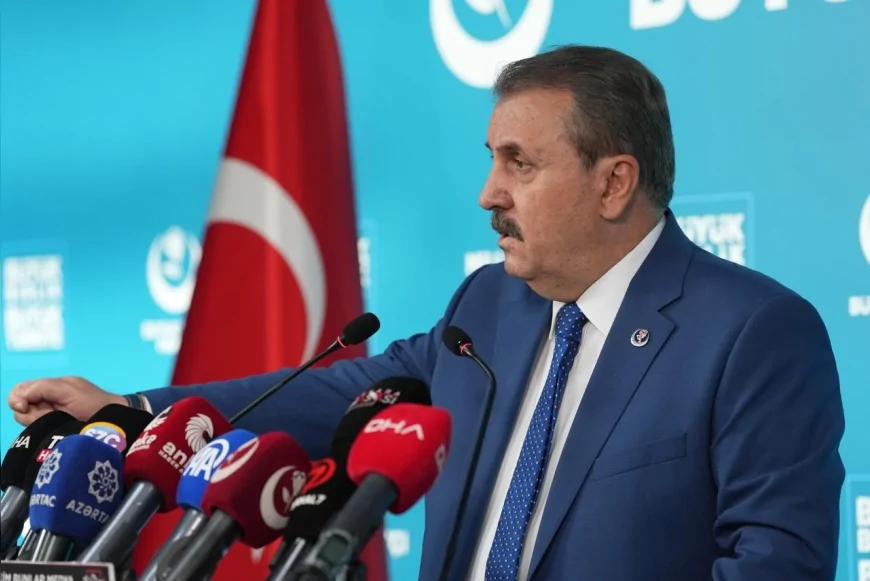 BBP Genel Başkanı Mustafa Destici: “İmralı ile görüşme devleti yıpratır, terör örgütünü güçlendirir”