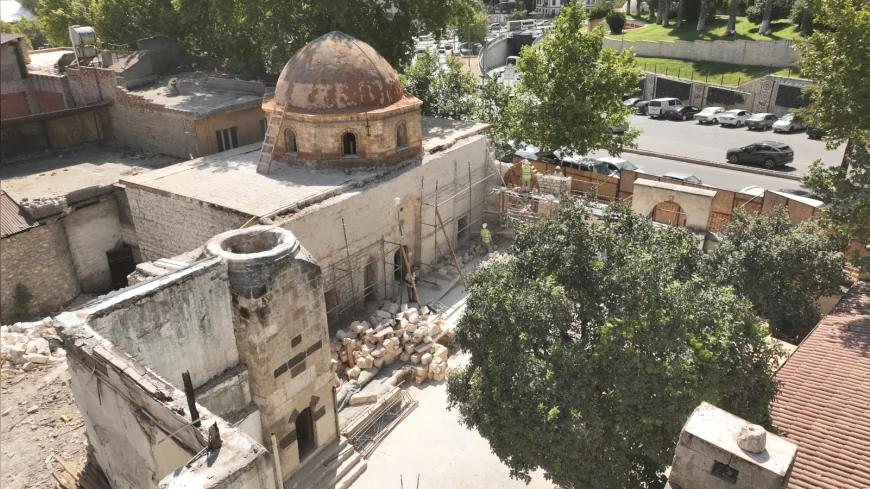 Kayseri Büyükşehir Belediyesi, 6 Şubat depremlerinde zarar gören Boğazkesen Camii’nin restorasyonunu 2026’da tamamlamayı hedefliyor