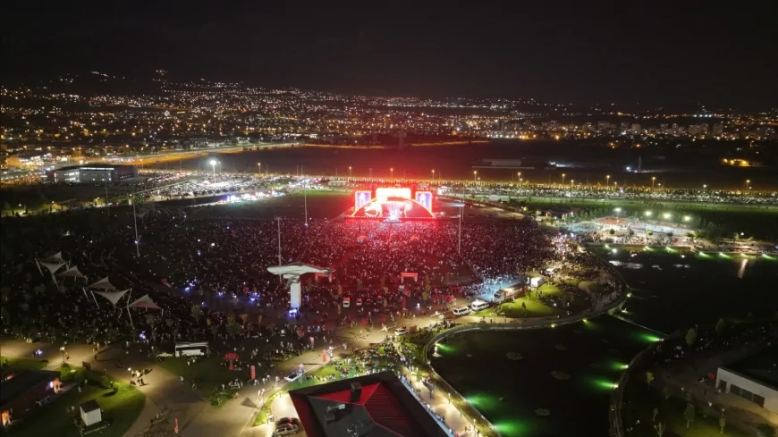 Türkiye Kültür Yolu Festivali ilk gününde Kayseri Millet Bahçesi’nde binlerce ziyaretçiyi ağırladı