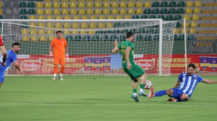 Kepezspor, Şanlıurfa deplasmanında son dakikada farkı bire indirdi ancak puanı kaçırdı