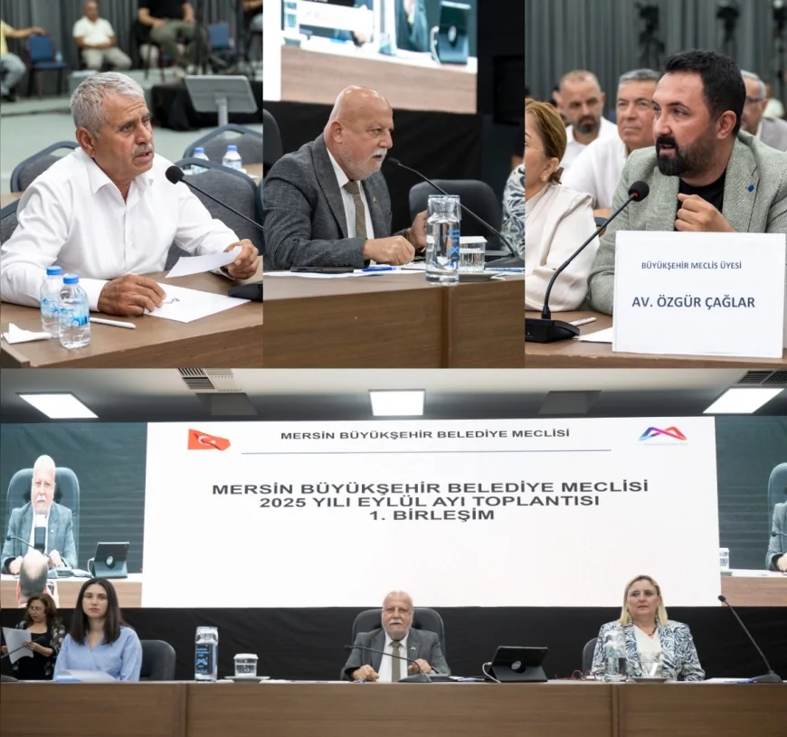 Mersin Büyükşehir Meclisi Eylül ayı toplantısında 64 madde görüşüldü, öğrencilere öğrenim yardımı kararı alındı!