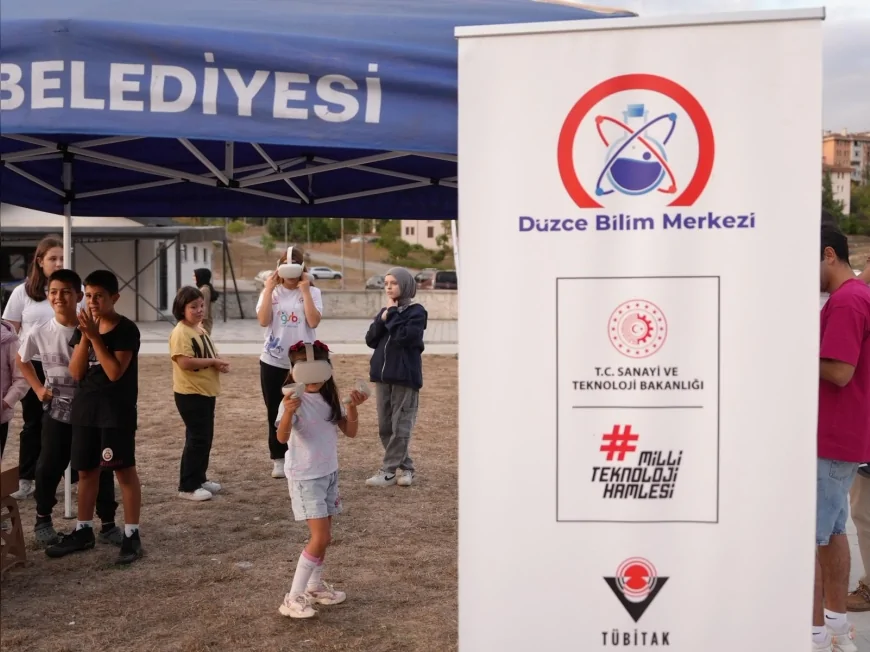 Düzce’de öğrenciler yeni eğitim yılına Yeşil Vadi’de düzenlenen şenlikle başladı