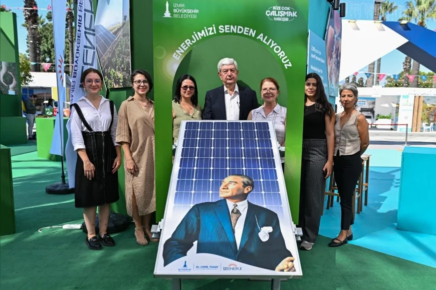 İzmir’in elektrik tüketiminin yüzde 85’i İZETAŞ’tan, yenilenebilir enerjiyle yeşil dönüşüm hızlanıyor