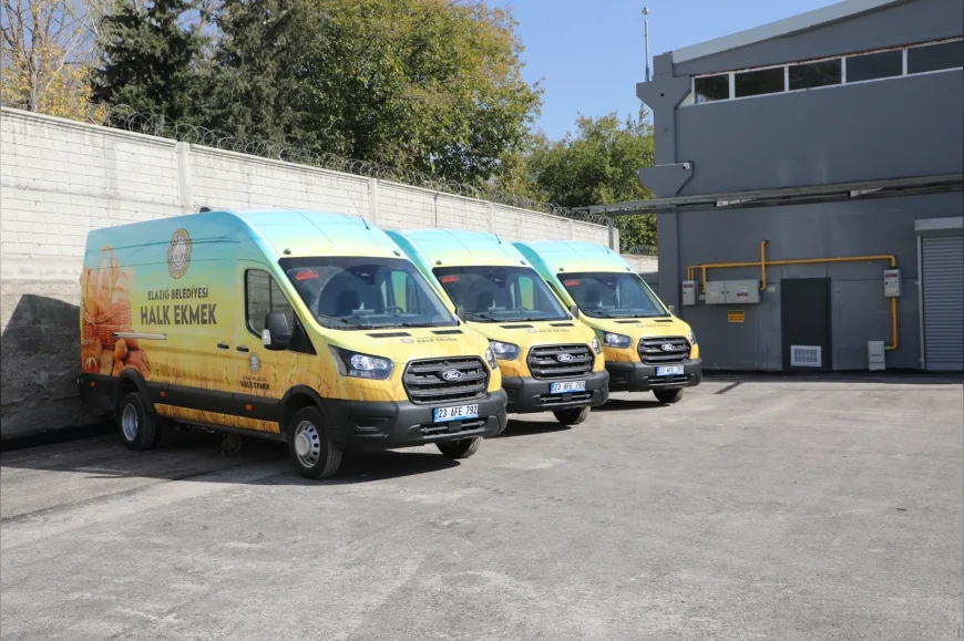 Elazığ’da Halk Ekmek Fabrikası günde 85 bin ekmek üreterek vatandaşlara uygun fiyatlı ürün sağlıyor