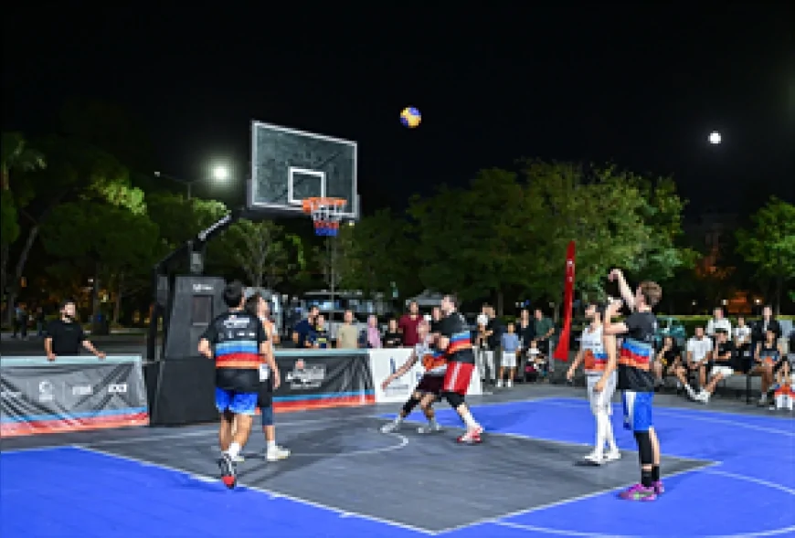 3x3 Streetball İzmir Cup 2025’te 52 takım mücadele etti, şampiyonlar kupalarını aldı