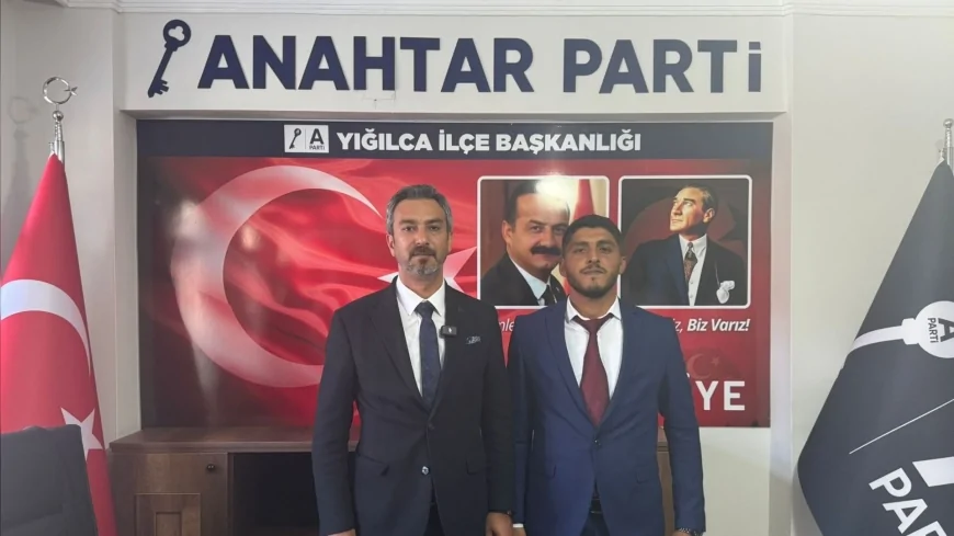 Anahtar Parti Yığılca İlçe Başkanlığı açıldı, birlik ve vizyon mesajları verildi