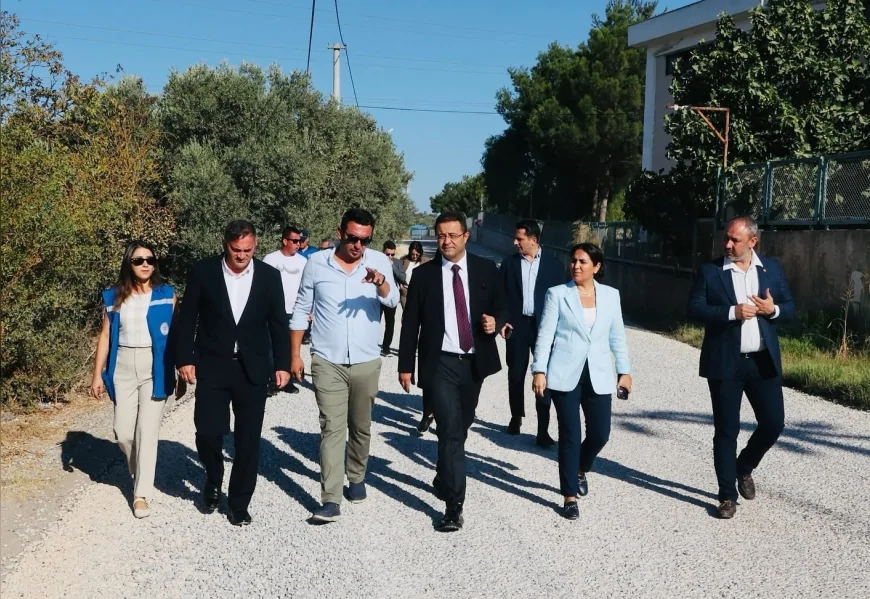 Muğla Büyükşehir Belediyesi Genel Sekreteri Tayfun Yılmaz Bodrum’daki yatırımları yerinde inceledi