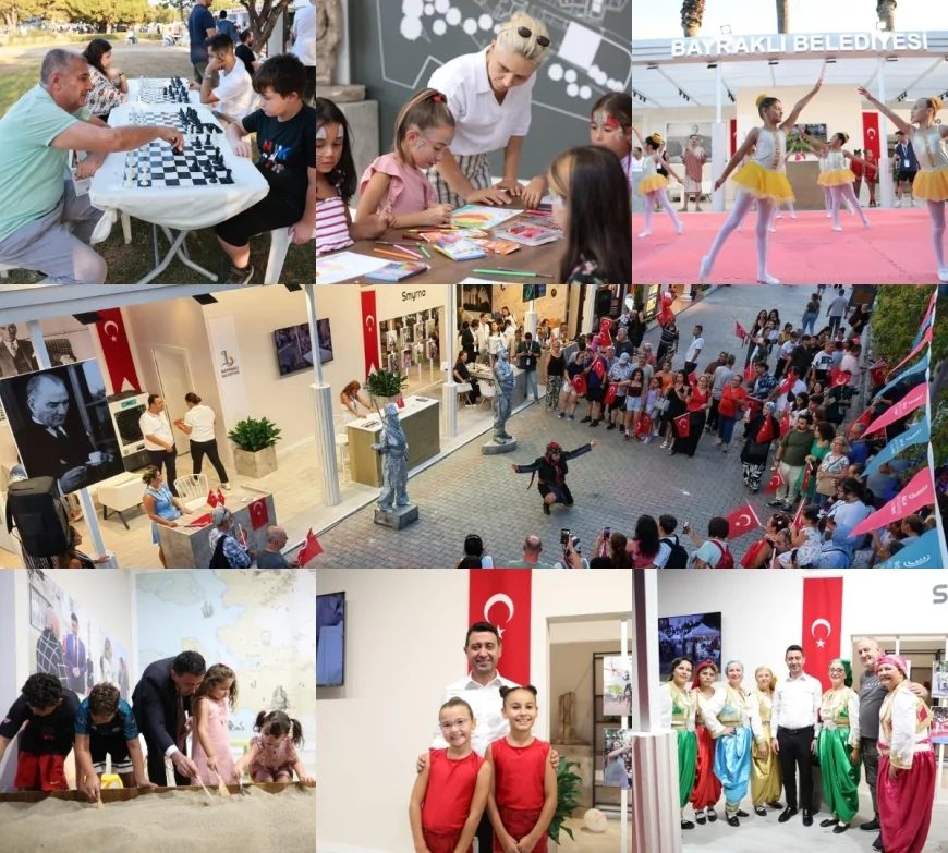 Bayraklı Belediyesi 94. İzmir Enternasyonal Fuarı’nda 12 gün boyunca binlerce ziyaretçiyi ağırladı!