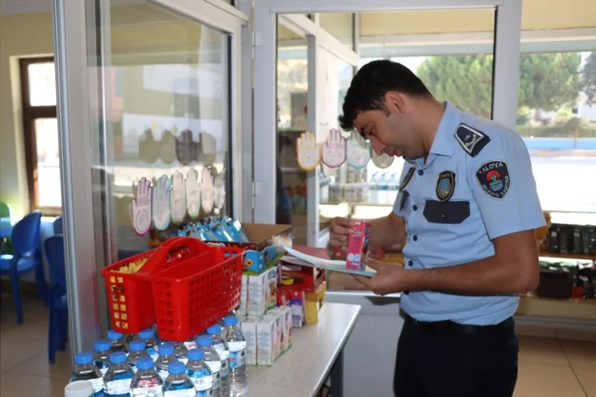 Yalova Belediyesi okul kantinlerinde denetim başlattı, sağlığa zararlı ürünlere izin verilmeyecek