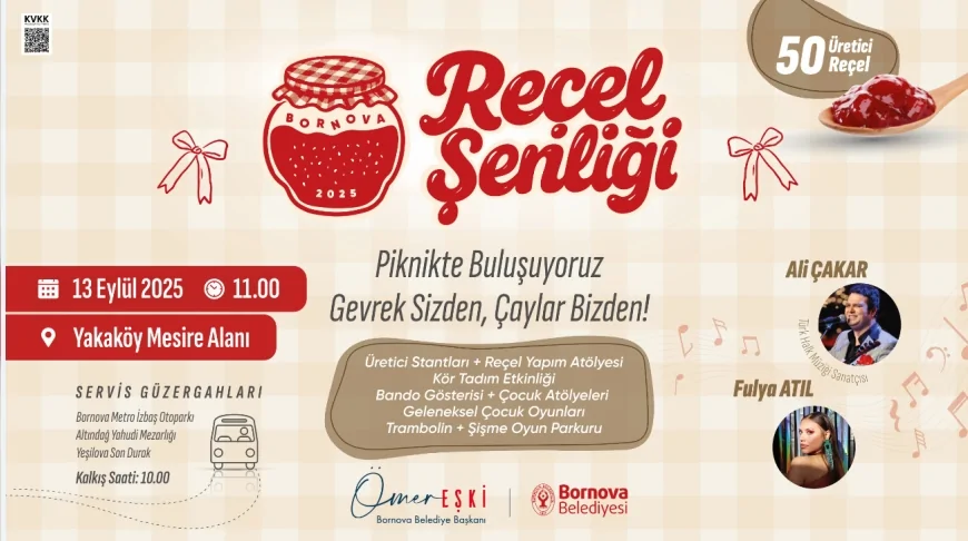 Bornova Belediye Başkanı Ömer Eşki: “Annelerimizin reçellerini yeni nesle taşıyoruz”
