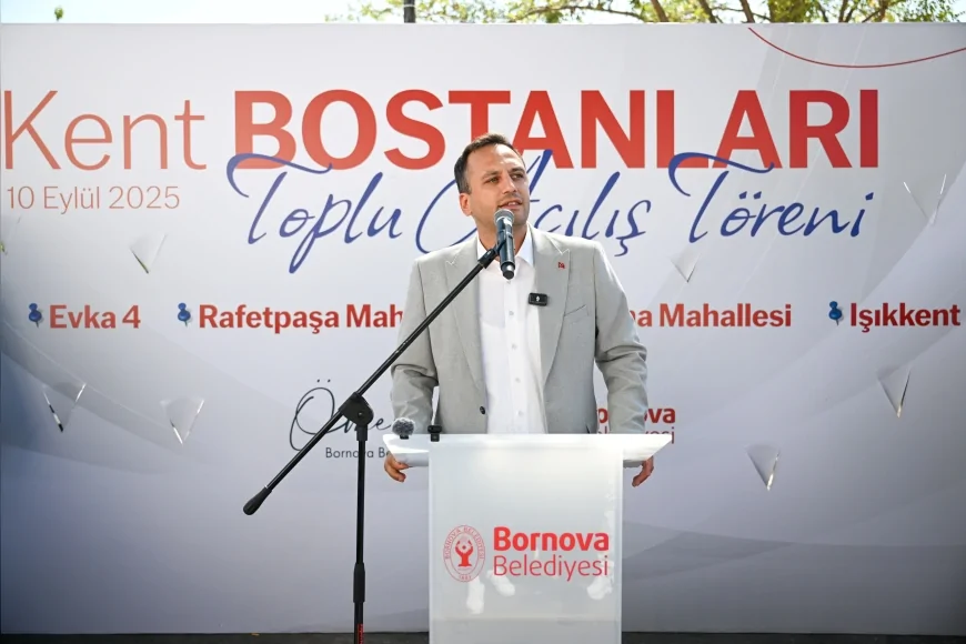 Bornova’da Kent Bostanları genişliyor: 6 bölgede 481 kadın üretime katıldı