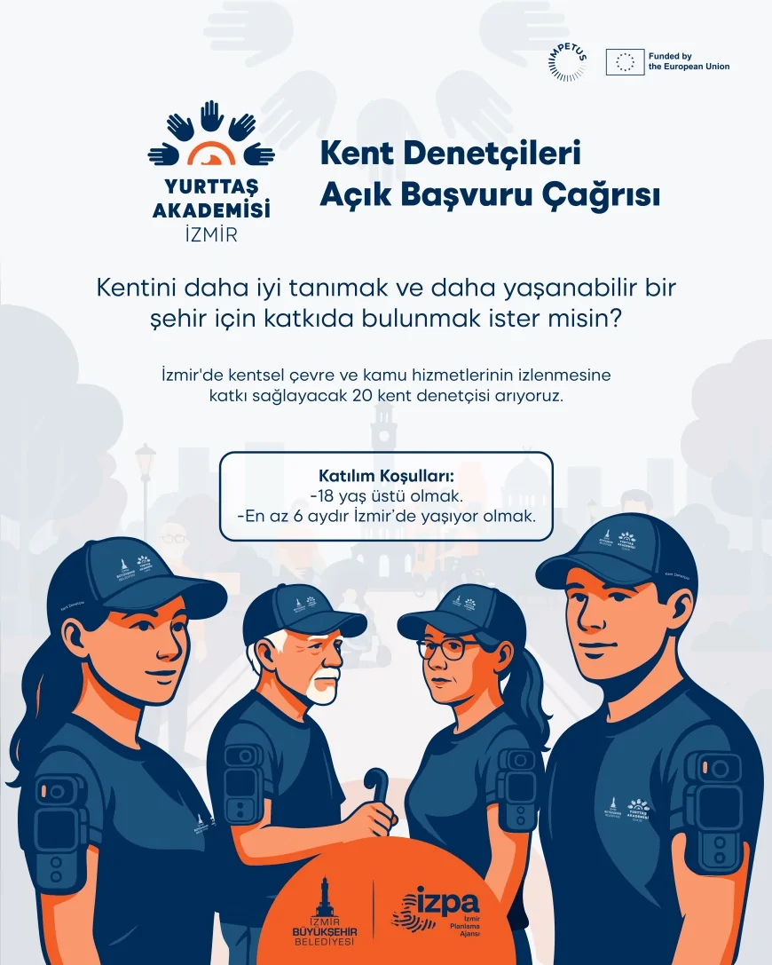 İzmir’de yerel demokrasiyi güçlendirecek yeni dönem: “Kent Denetçileri” uygulaması başlıyor