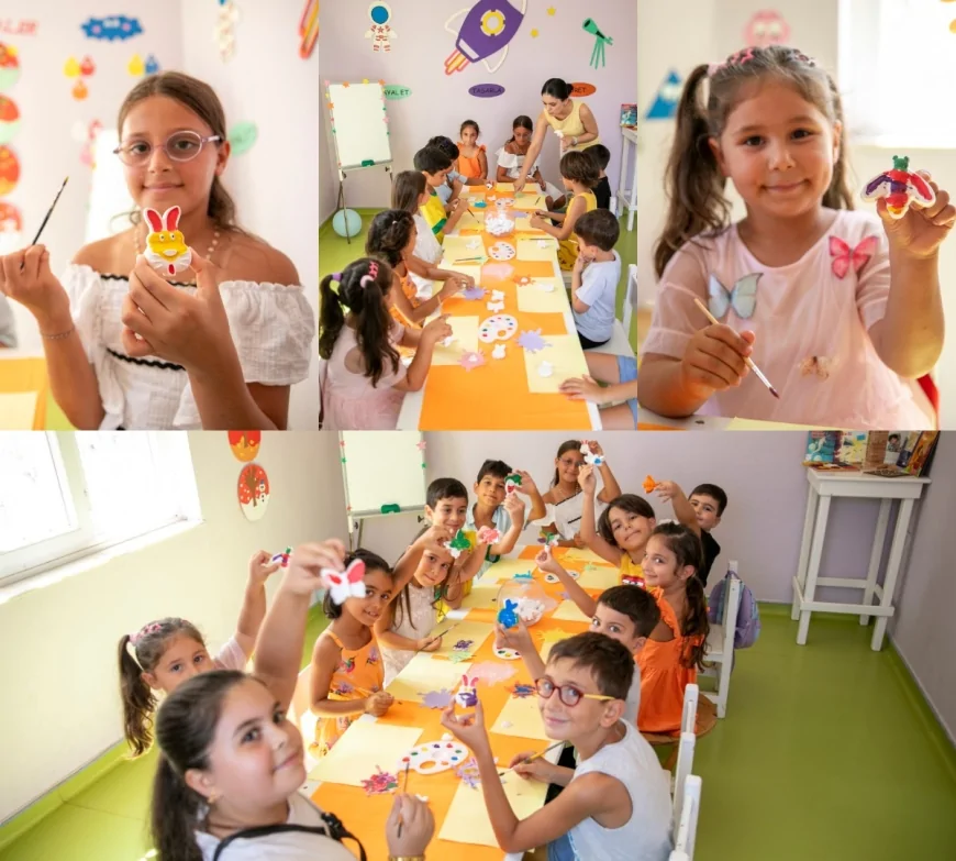 Mersin Silifke’de açılan Atakent Çocuk Hobi Atölyesi, çocukların gelişimine katkı sağlıyor!