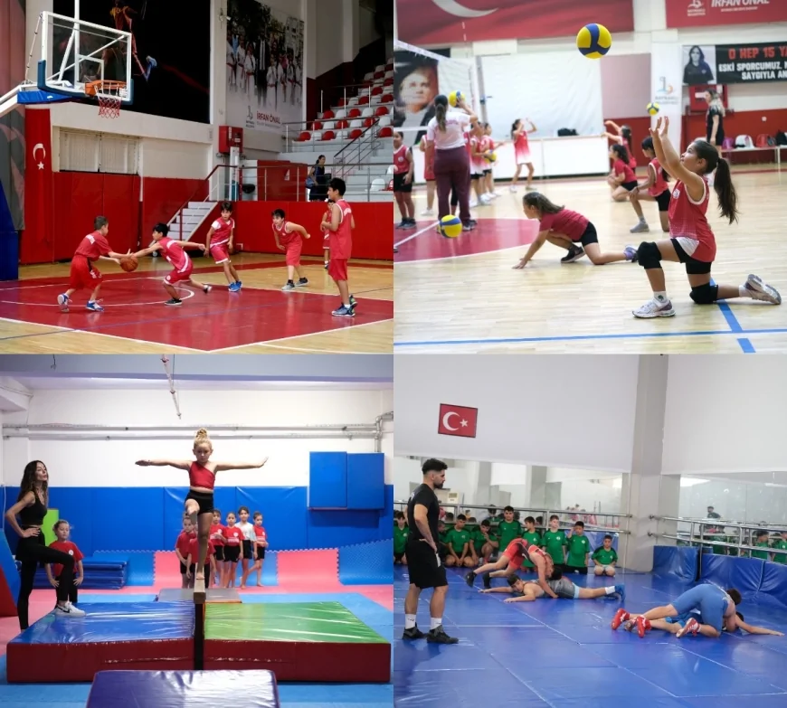 Bayraklı’da yaz spor okullarına 3 bin 500 kişi katıldı, kış dönemi için kayıtlar başladı!