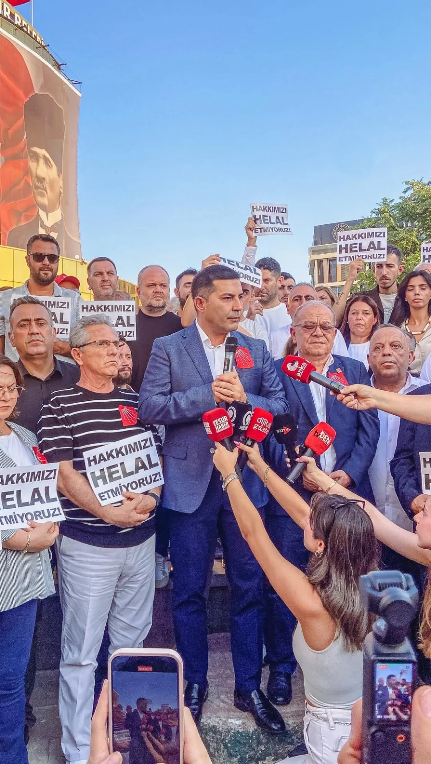 CHP’li Ömer Günel’den Özlem Çerçioğlu’na sert çıkış: “AK Parti’ye geçen Çerçioğlu’na hakkımızı helal etmiyoruz”