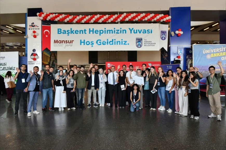 Ankara Büyükşehir, üniversite öğrencilerini AŞTİ’de “Dayanışma Standı” ile karşılıyor