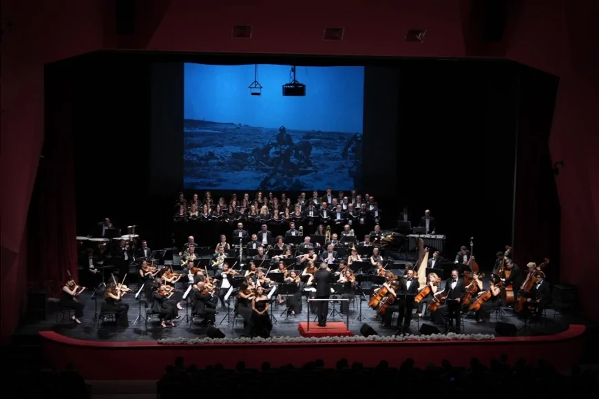 Eskişehir Senfoni Orkestrası’ndan milli mücadele temalı özel konser büyük ilgi gördü