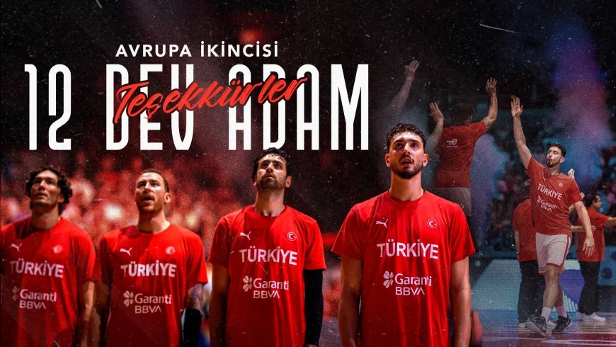 Emine Erdoğan: “Avrupa ikincisi olan A Milli Erkek Basketbol Takımı hepimize gurur yaşattı”