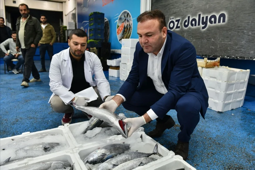Ankara’da balık avı sezonu başladı, ABB Balık Hali’nde günlük denetimler sürüyor