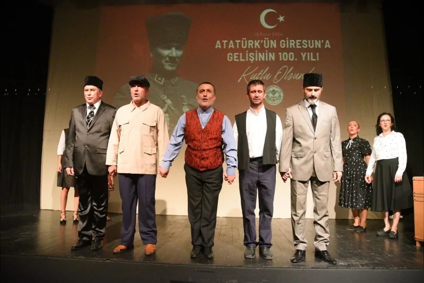 Atatürk’ün Giresun’a gelişinin 101. yılına özel tiyatro oyunu sahneleniyor