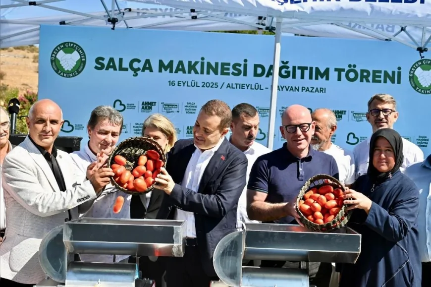 Balıkesir Büyükşehir Belediye Başkanı Ahmet Akın: "Tarımda planlama yapmadan kalkınmayı başaramazsınız"