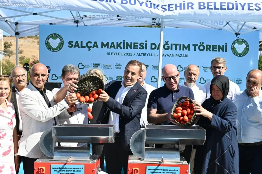 Balıkesir Büyükşehir Belediye Başkanı Ahmet Akın: “Kimsesizlerin kimsesi olacağız, çiftçilerin alın teri karşılıksız kalmayacak”