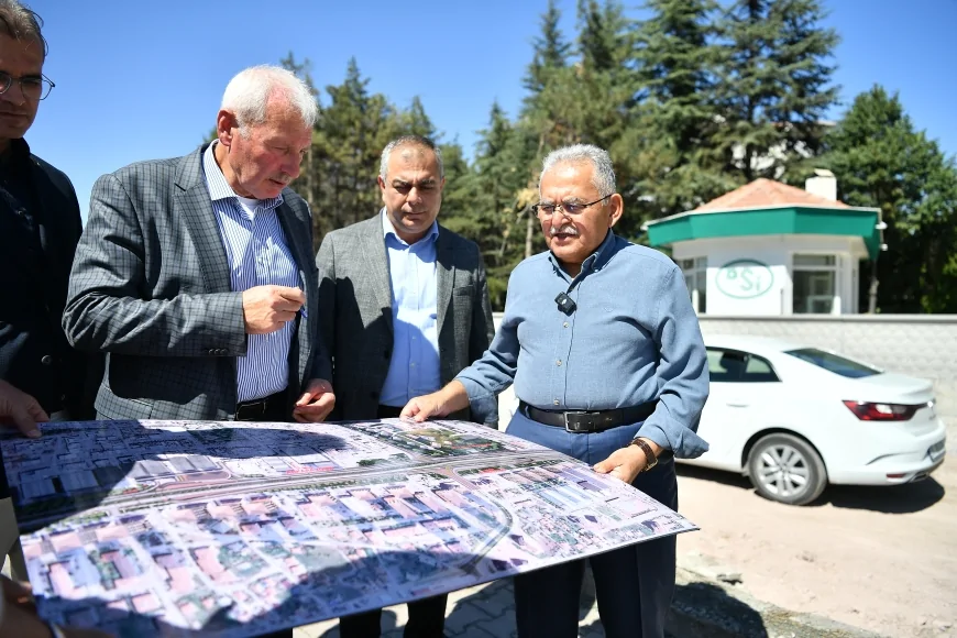 Kayseri’de DSİ Katlı Kavşağı Projesi Başladı, Büyükkılıç Çalışmaları Yerinde İnceledi