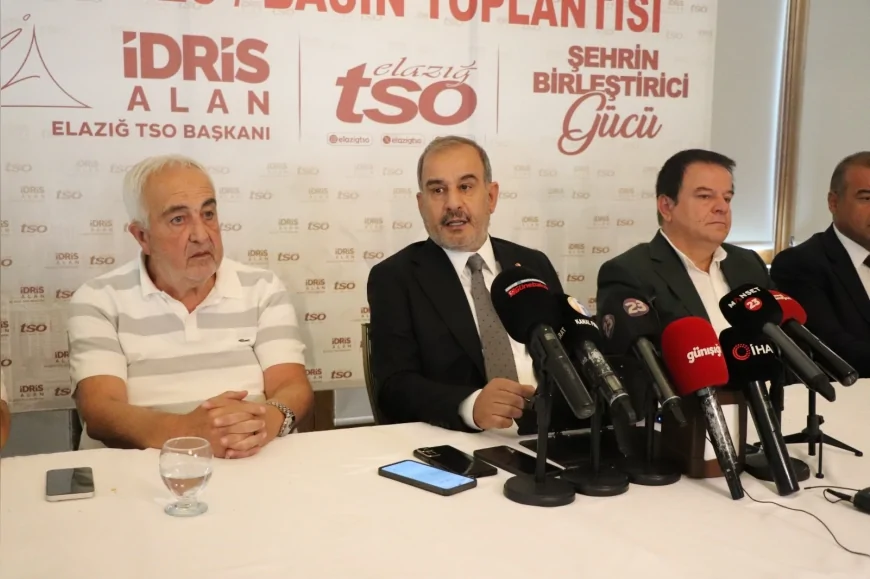 Elazığ TSO Başkanı İdris Alan: “Şehrin sorunlarında sağımıza solumuza bakmadan biz varız dedik”