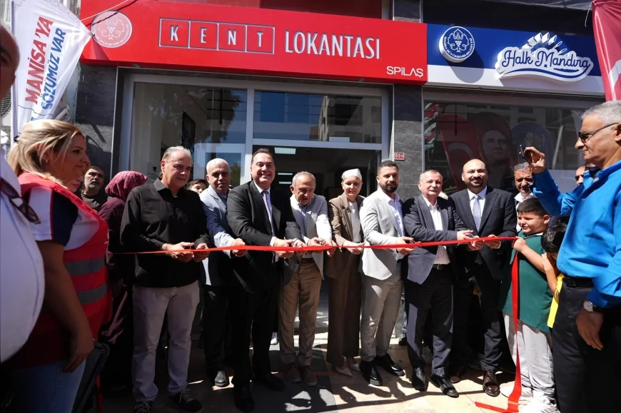 Manisa’da sosyal belediyecilik adımı: Şehzadeler’de Kent Lokantası ve Halk Mandıra açıldı