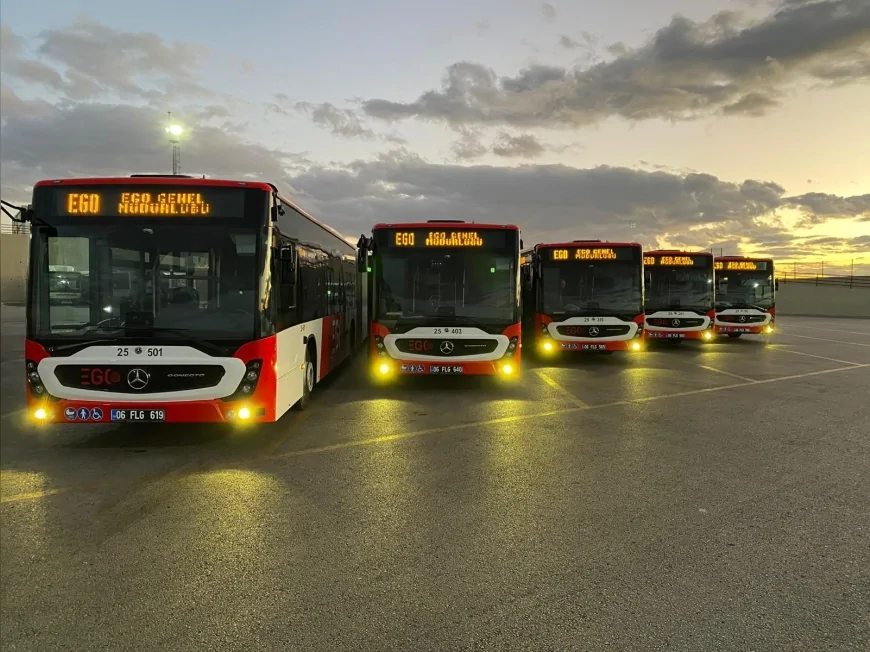 Ankara Büyükşehir Belediyesi filosuna 5 yeni otobüs ekledi, özel tasarımlarıyla dikkat çekiyor