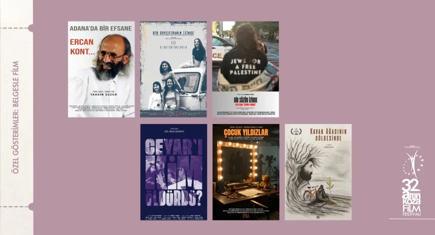 Adana Altın Koza Film Festivali özel gösterim ve belgesel seçkileriyle başlıyor
