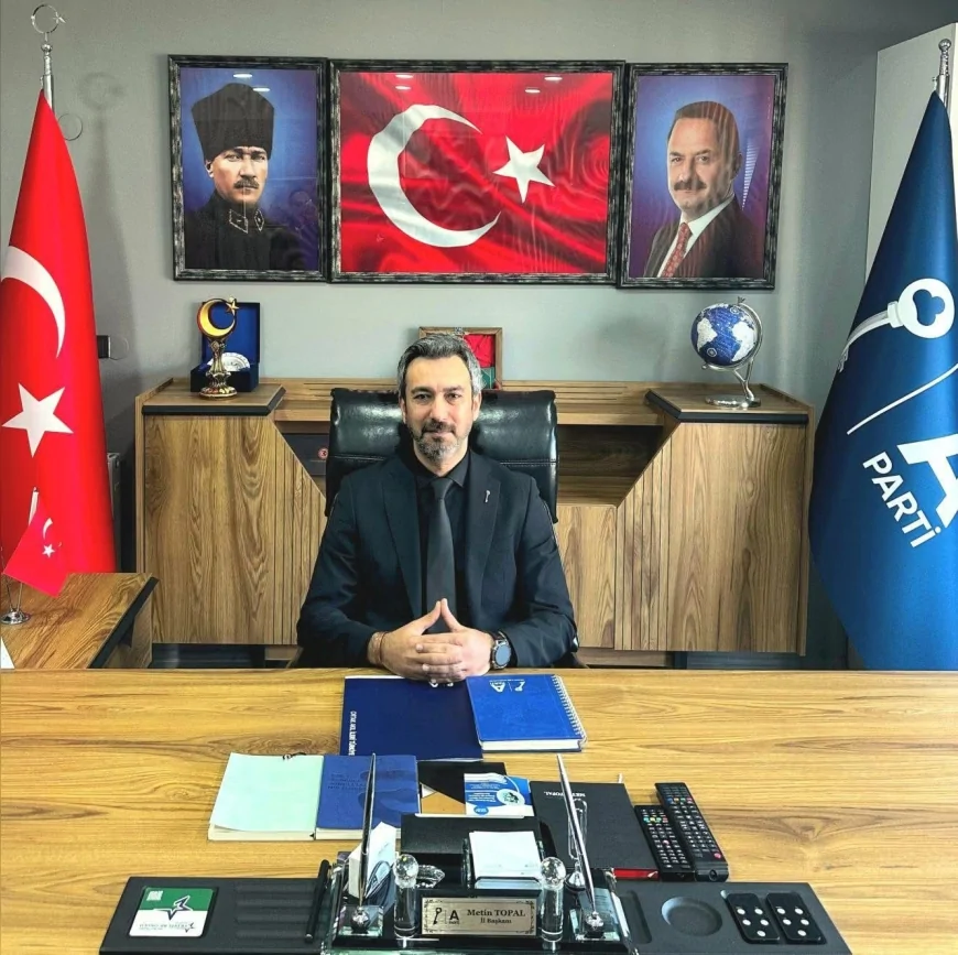Anahtar Parti İl Başkanı Metin Topal: "Gazilerimizin cesareti bizlere her daim yol göstermeye devam edecek"