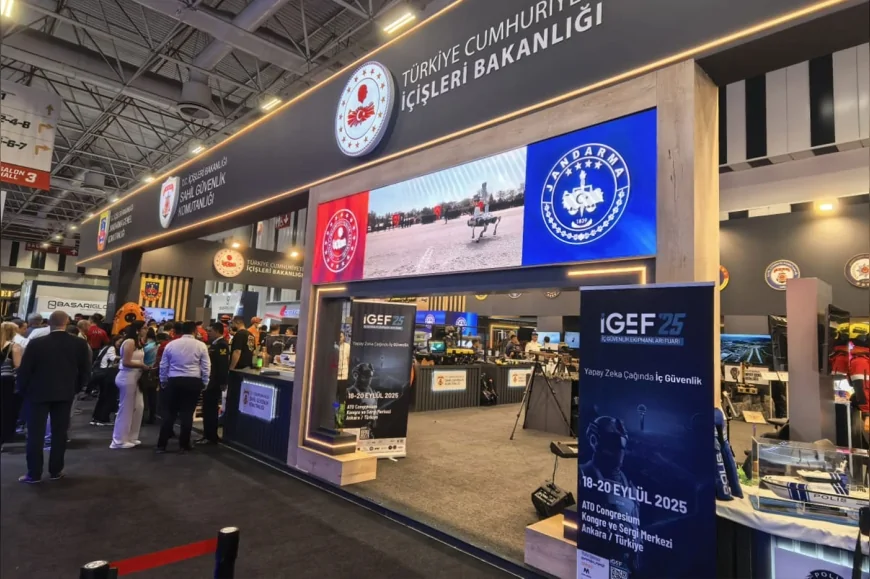 ATO Congresium’daki İGEF 2025’te yerli iç güvenlik teknolojileri vitrine çıktı: alkol kilitlemeli motor sistemleri, mühimmat hatları ve gizli kule çözümleri öne çıktı