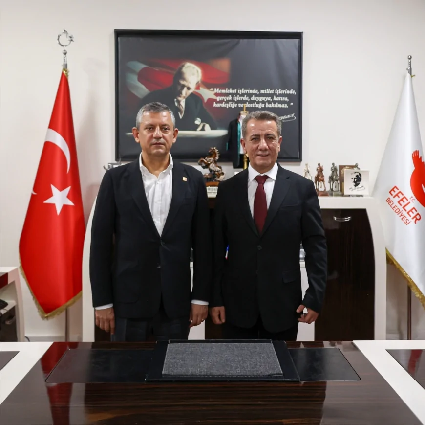 Efeler Belediye Başkanı Anıl Yetişkin’den Özgür Özel’e destek: “Omuz omuza halkın iktidarını kuracağız”