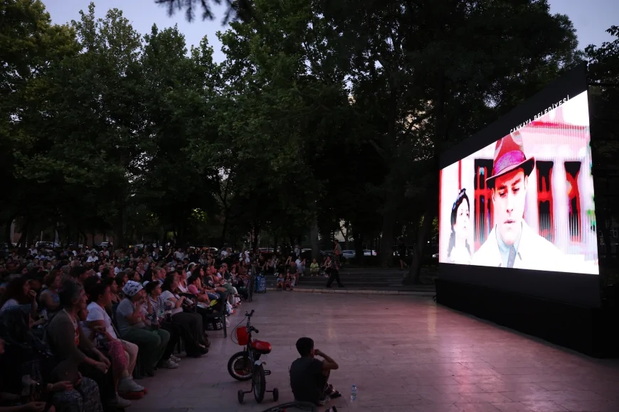 Çankaya Açık Hava Sinema Günleri sona erdi, 30 binden fazla kişi etkinliklere katıldı