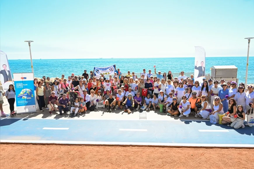 Mersin’de Avrupa Hareketlilik Haftası su sporları ve bisiklet etkinlikleriyle renkli geçti