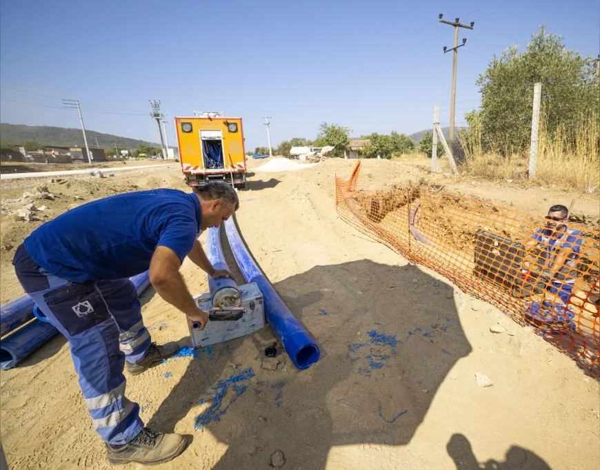 Tire’de 9,5 milyon liralık içme suyu hattı yenileme çalışmaları yıl sonunda tamamlanacak