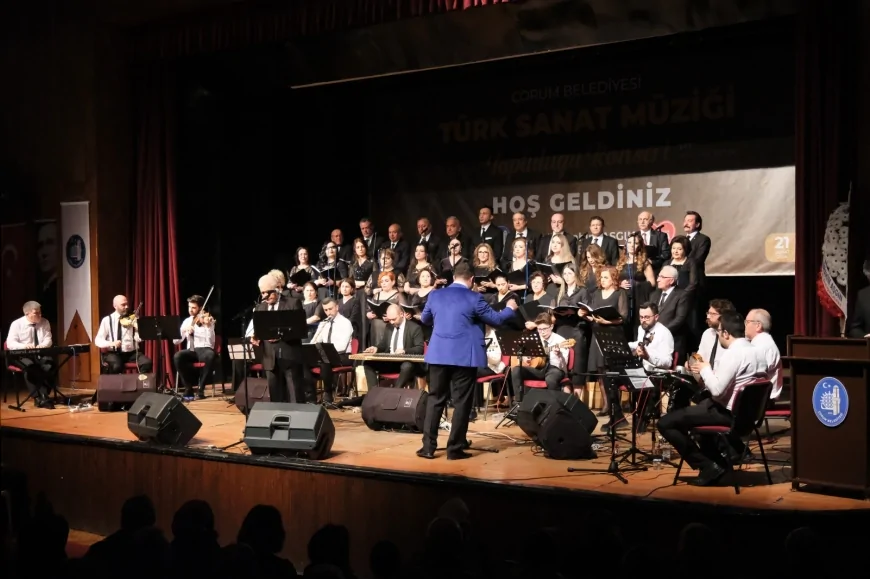 Çorum Belediyesi Türk Sanat Müziği Korosu yeni döneme başladı, Aralık’ta “İçimizi Isıtan Şarkılar 2” konseri müzikseverlerle buluşacak