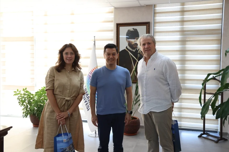 Dünyaca ünlü balerin Natalia Kremen, Marmaris’te kültür ve sanat iş birliği için görüşmeler yaptı
