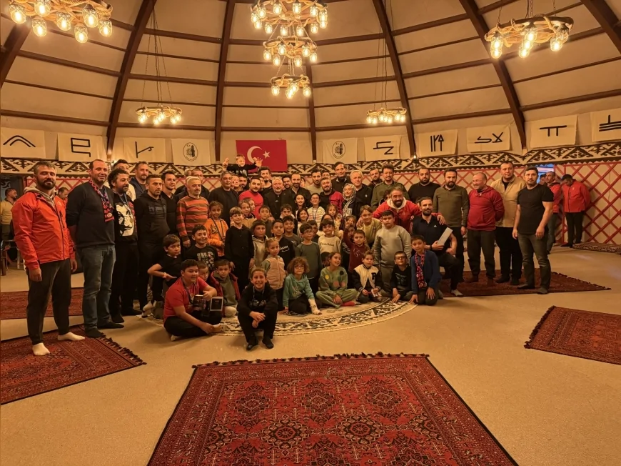 Çorum Belediyesi’nin “En Baba Kamp” etkinliğinde babalar ve çocuklar doğayla buluştu