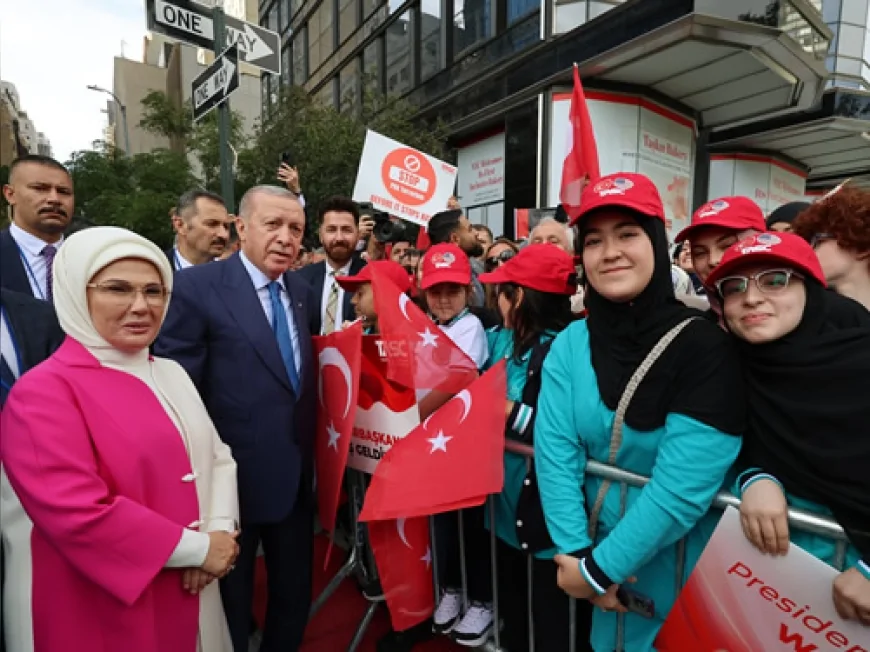 Cumhurbaşkanı Erdoğan ABD’de: “Orta Doğu’da atılacak her adım hayatidir”