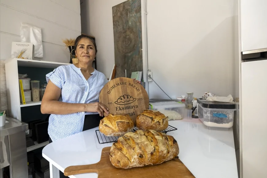 Mersinli girişimci kadın Zübeyde Şahin: “Ekşi maya ekmeklerim sofralarda daha çok yer buluyor”