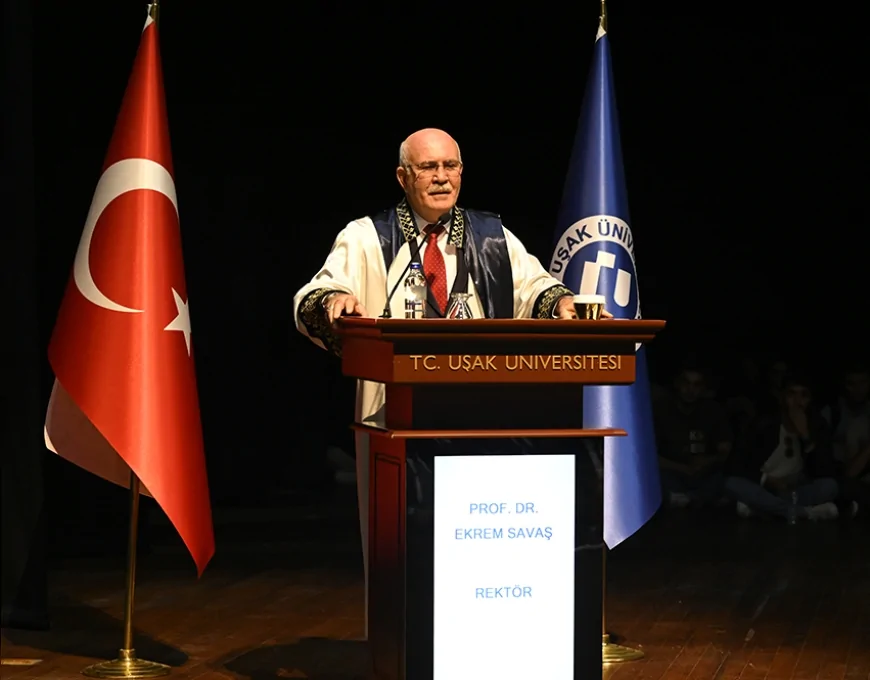Rektör Prof. Dr. Ekrem Savaş: "Uşak Üniversitesi uluslararası başarılarını tesadüfen elde etmiyor"