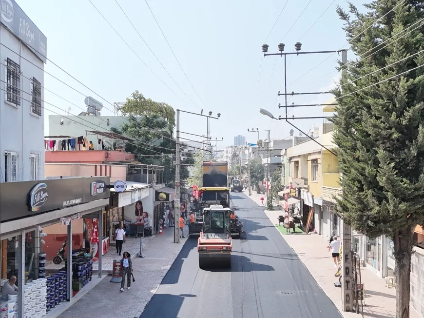 Mersin’de Soğuksu Caddesi yenilendi, 1.600 metrelik yol trafiğe açıldı