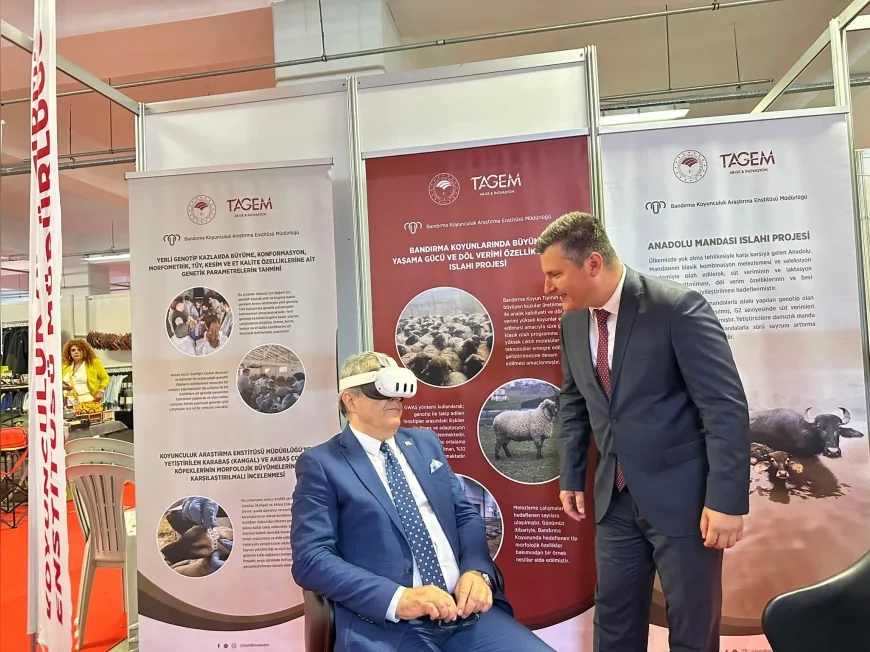 Bandırma’da tarım ve hayvancılık fuarı ilk kez düzenlendi, 80 firma katılım sağladı