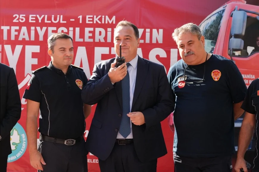 Manisa Büyükşehir Belediye Başkanı Besim Dutlulu: "Kahraman itfaiyecilerimizle gurur duyuyoruz"